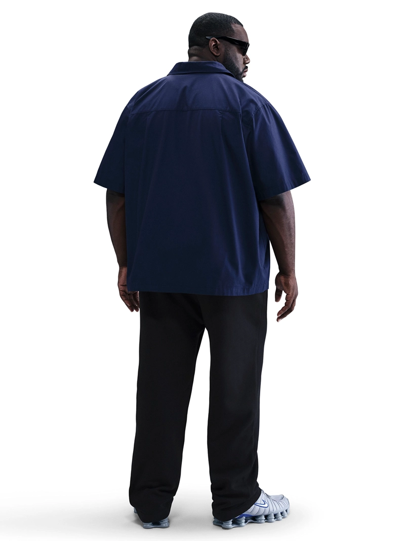 PANTALÓN BUZO ALGODÓN HOMBRE NIKE NEGRO CLUB - 2