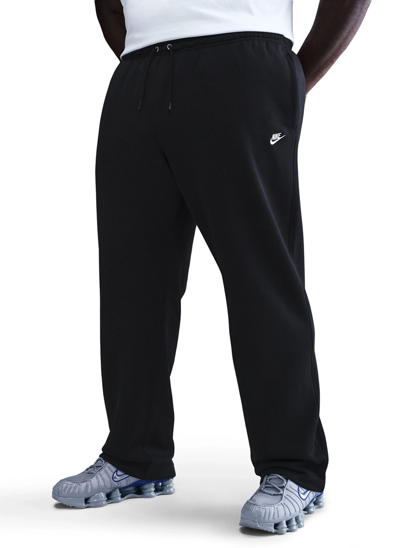 PANTALÓN BUZO ALGODÓN HOMBRE NIKE NEGRO CLUB - 4