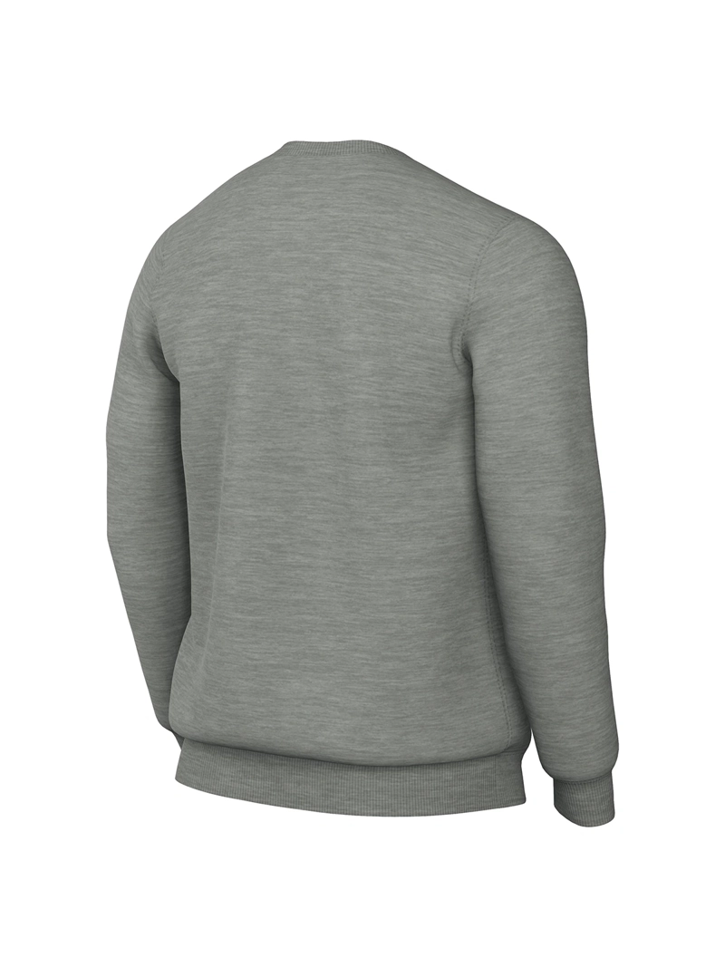 POLERÓN HOMBRE NIKE FN3886-063 GRIS CUELLO REDONDO CLUB - 7
