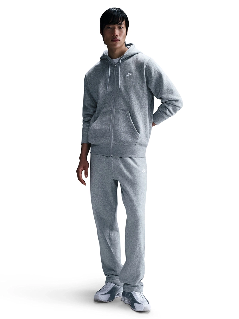 NIKE POLERÓN CON CIERRE HOMBRE NIKE FN3861-063 GRIS CLUB
