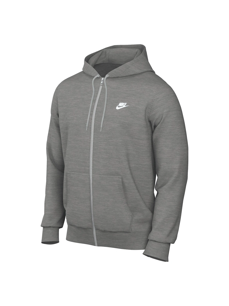POLERÓN CON CIERRE HOMBRE NIKE FN3861-063 GRIS CLUB - 6