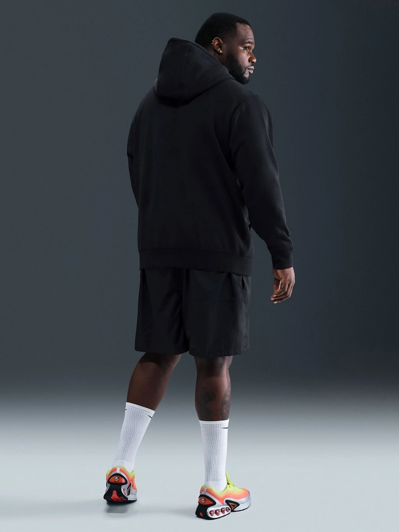 POLERÓN ALGODÓN HOMBRE NIKE NEGRO CLUB - 2