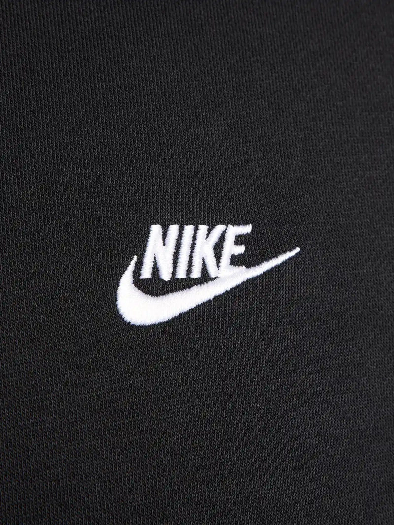 POLERÓN ALGODÓN HOMBRE NIKE NEGRO CLUB - 6