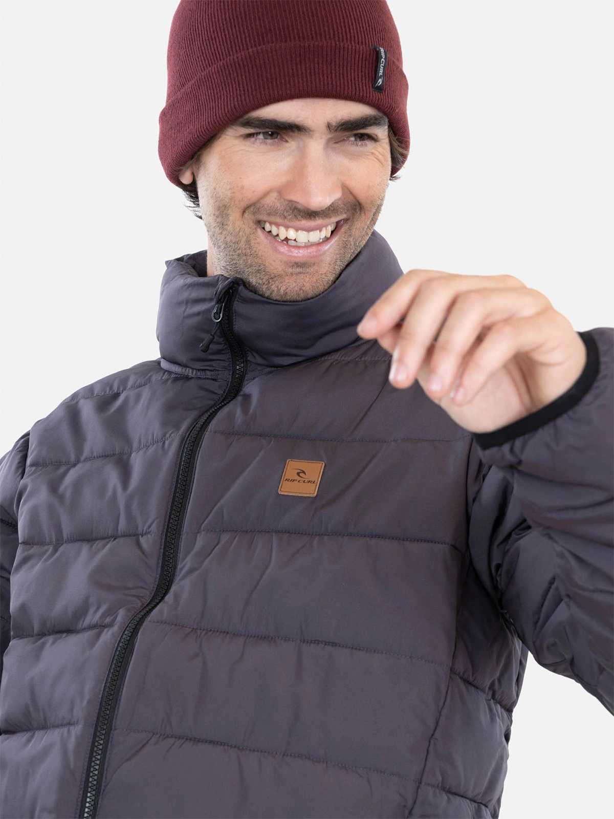 PARKA HOMBRE RIP CURL CORTA DISEÑO ACOLCHADO - 3