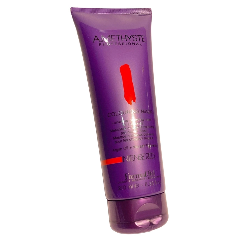 MASCARILLA CAPILAR FARMAVITA 250 ML AMETHYSTE COLOURING MASK RED - 3