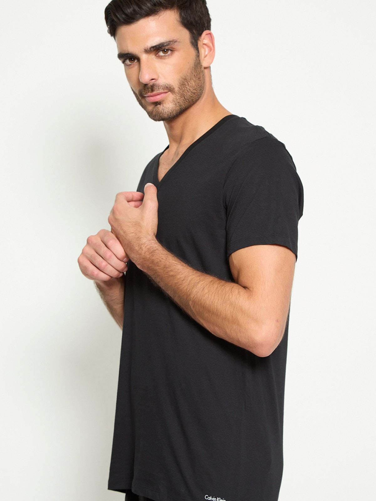 PACK X3 CAMISETA HOMBRE CALVIN KLEIN ALGODÓN  - 3