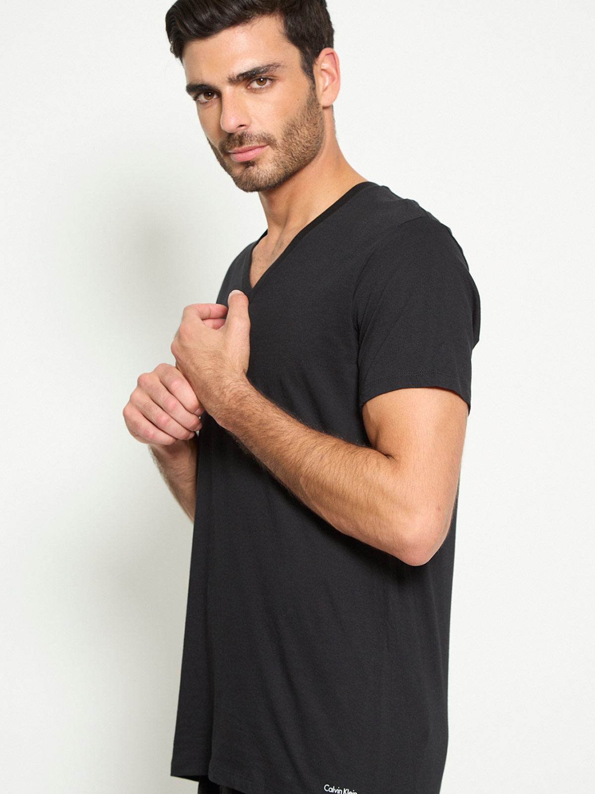 PACK X3 CAMISETA HOMBRE CALVIN KLEIN ALGODÓN  - 3