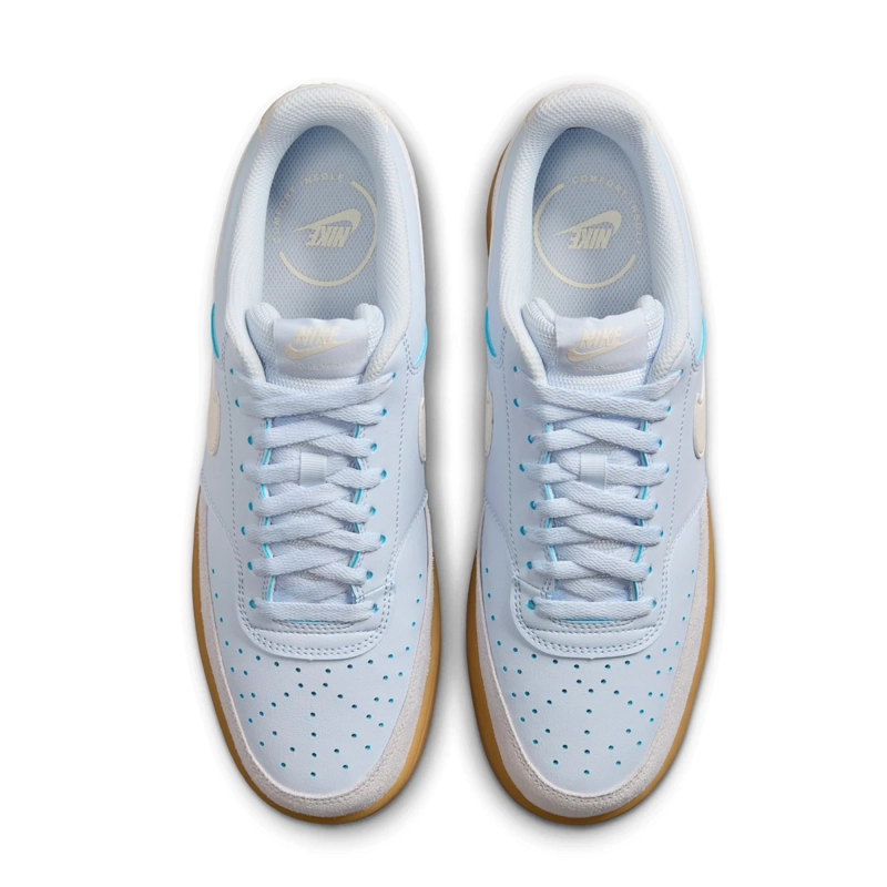 ZAPATILLAS HOMBRE NIKE URBANAS CELESTE COURT VISION LOW V3 - 4