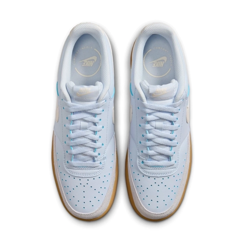 ZAPATILLAS HOMBRE NIKE URBANAS CELESTE COURT VISION LOW V3 - 4