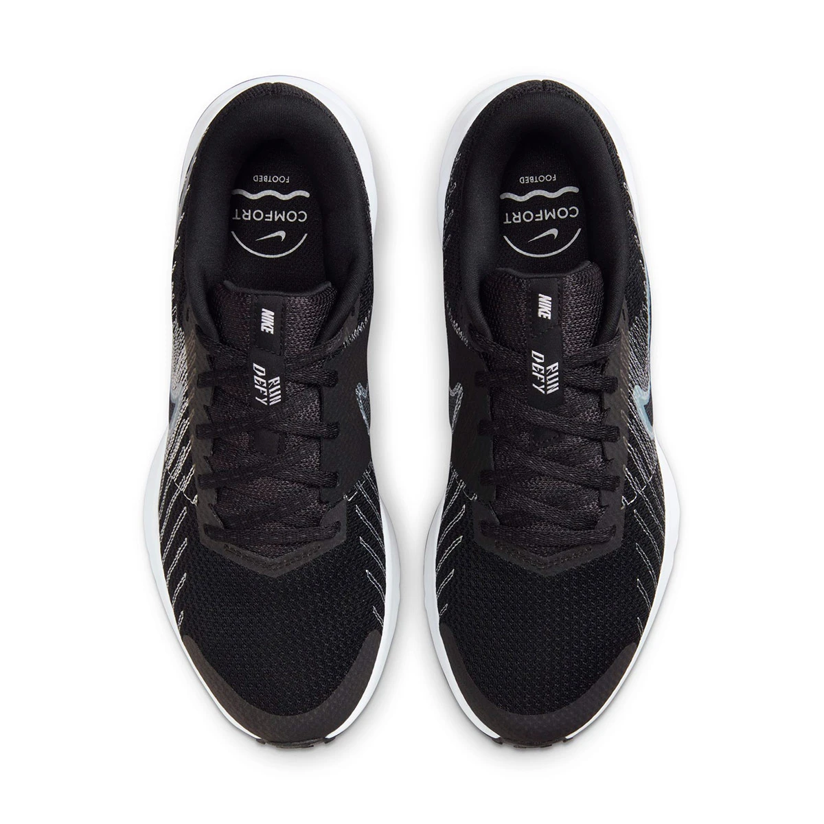ZAPATILLAS MUJER NIKE RUNNING NEGRO DEFY - 4