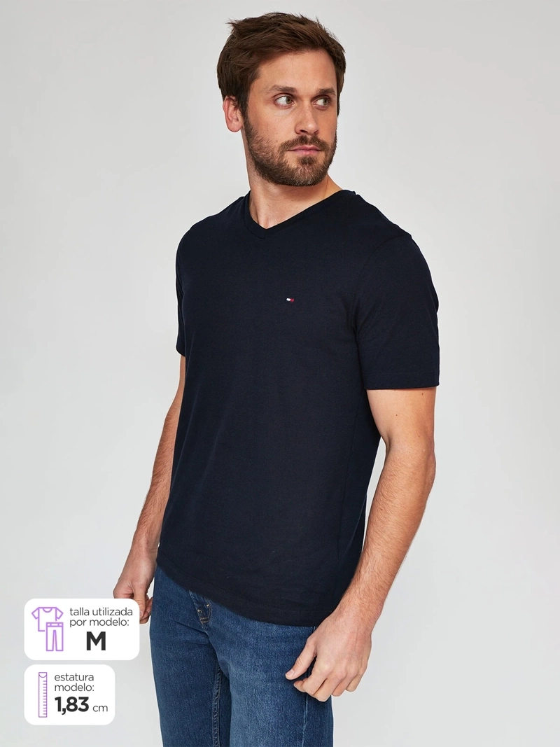 POLERA MANGA CORTA HOMBRE TOMMY HILFIGER - 1