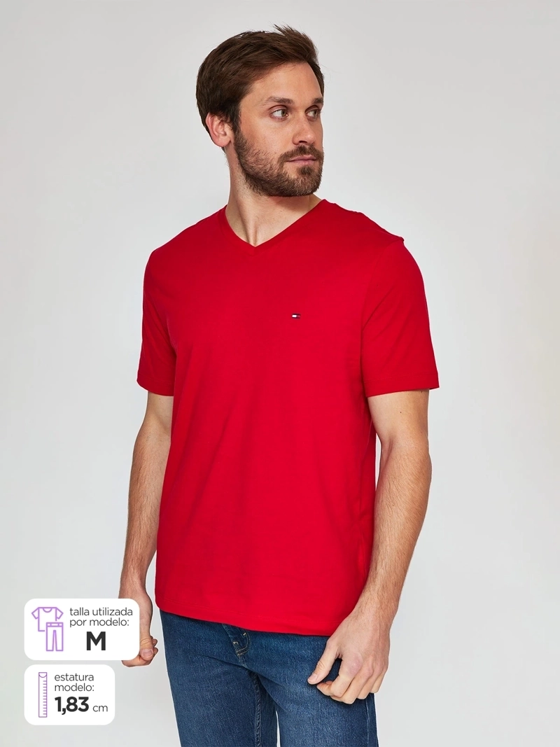 POLERA MANGA CORTA HOMBRE TOMMY HILFIGER - 1