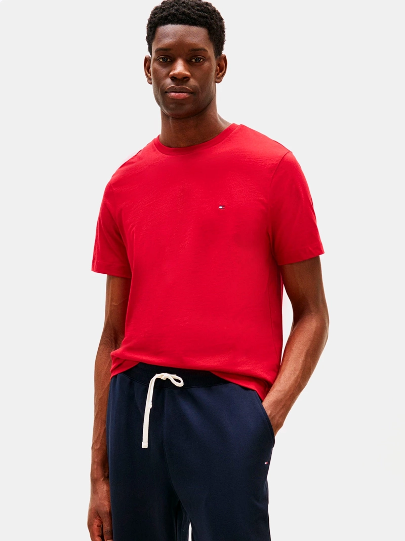 POLERA HOMBRE TOMMY HILFIGER MANGA CORTA CON DISEÑO ELEGANTE - 1