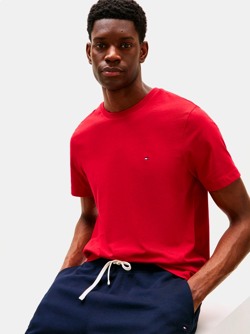 POLERA HOMBRE TOMMY HILFIGER MANGA CORTA CON DISEÑO ELEGANTE - 2