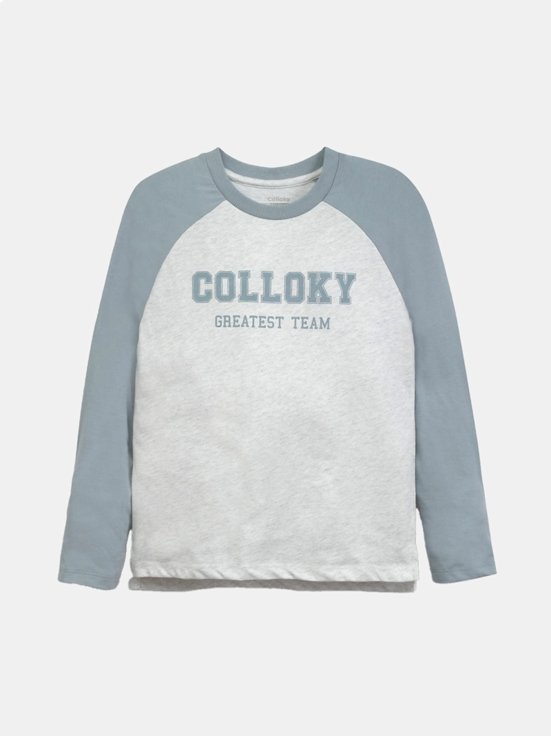 POLERA MANGA LARGA NIÑO COLLOKY - 1