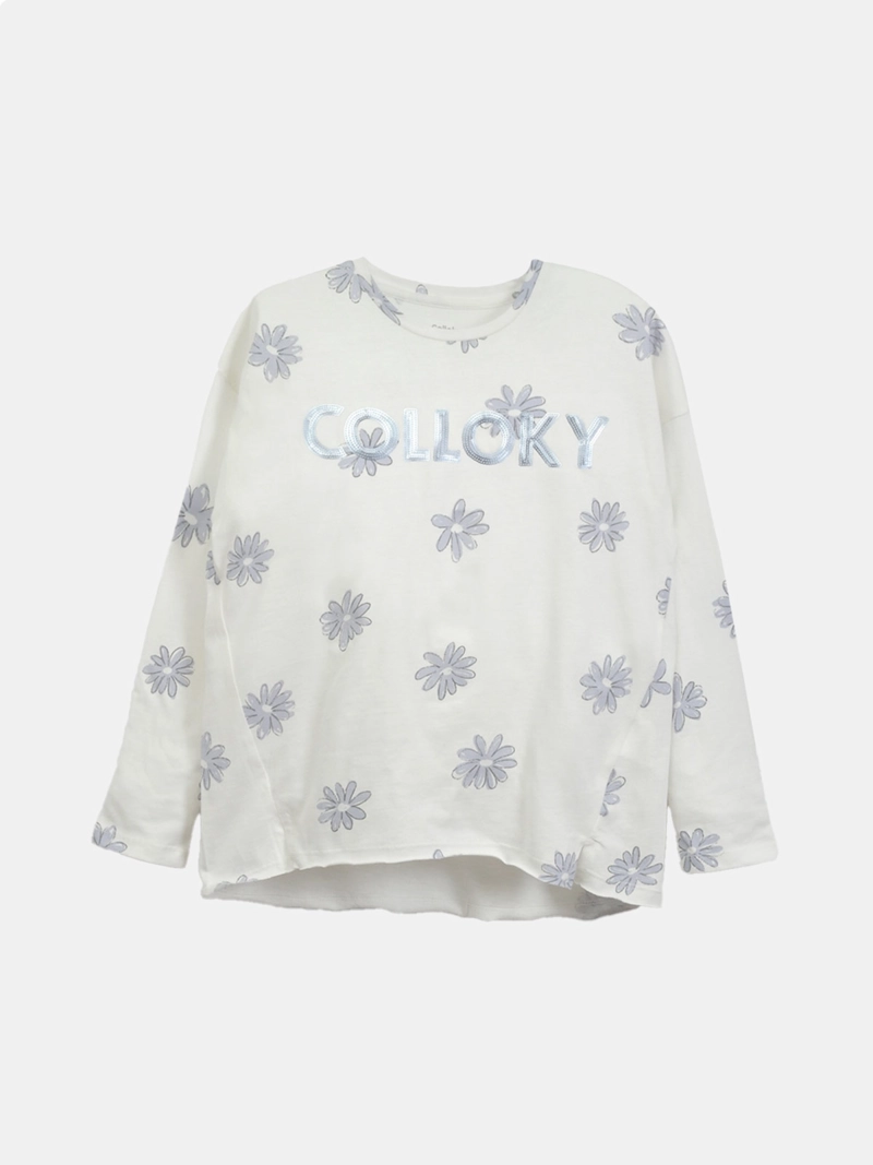 POLERA MANGA LARGA NIÑA COLLOKY - 1