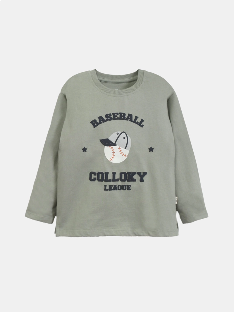 POLERA MANGA LARGA NIÑO COLLOKY - 1