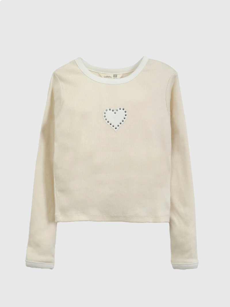 POLERA MANGA LARGA NIÑA COLLOKY - 1