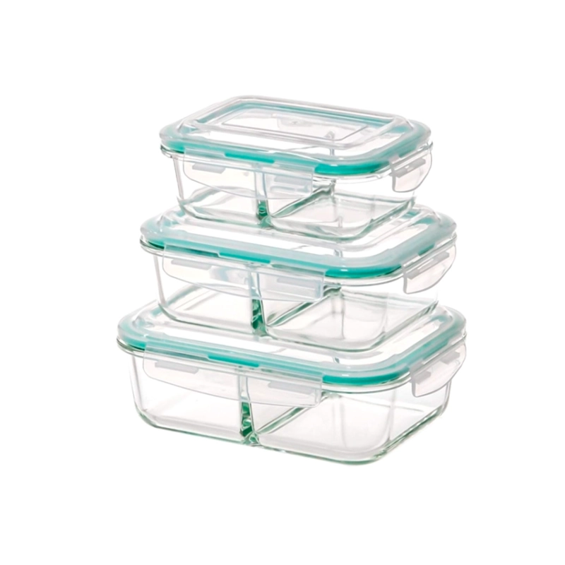 SET X3 TAPERS RIPLEY HOME RECTANGULAR VIDRIO CON DIVISIÓN - 2