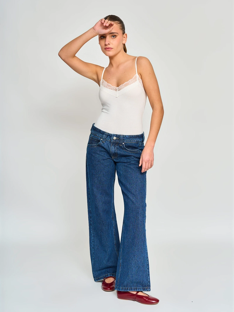 JEANS ALGODÓN WIDELEG MUJER INDEX - 4