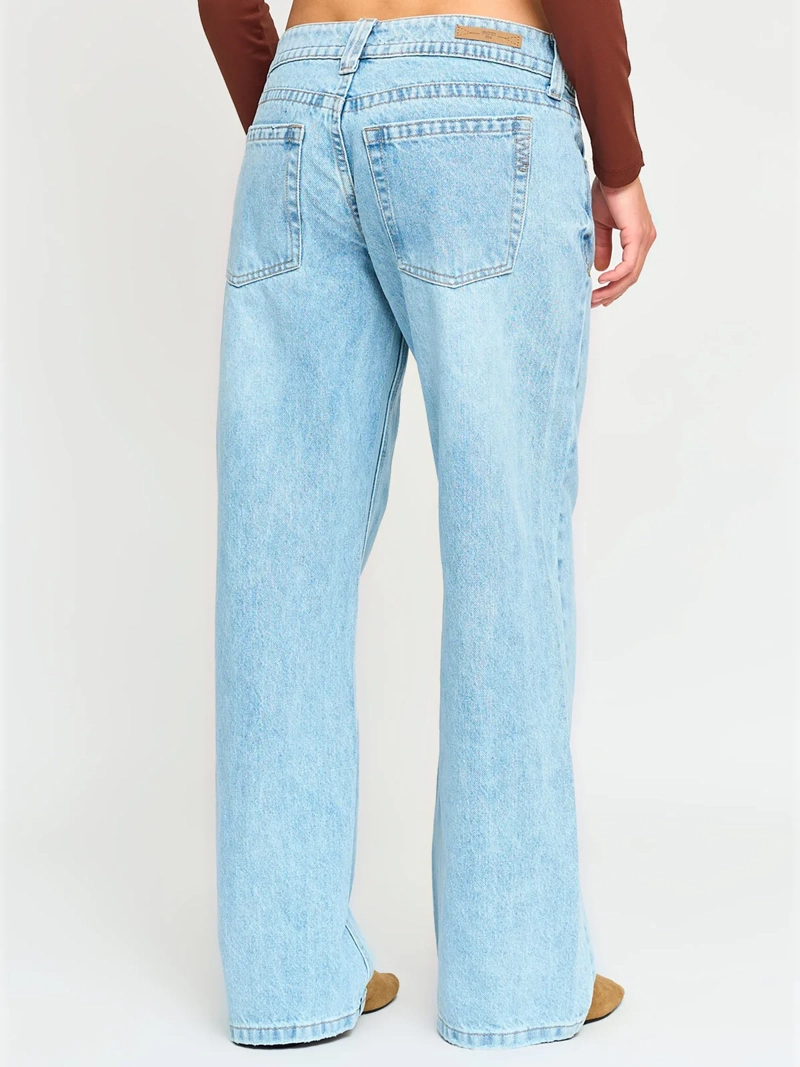 JEANS ALGODÓN WIDELEG MUJER INDEX - 4