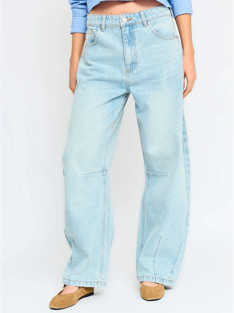 JEANS MUJER INDEX BAGGY ALGODÓN  - 2
