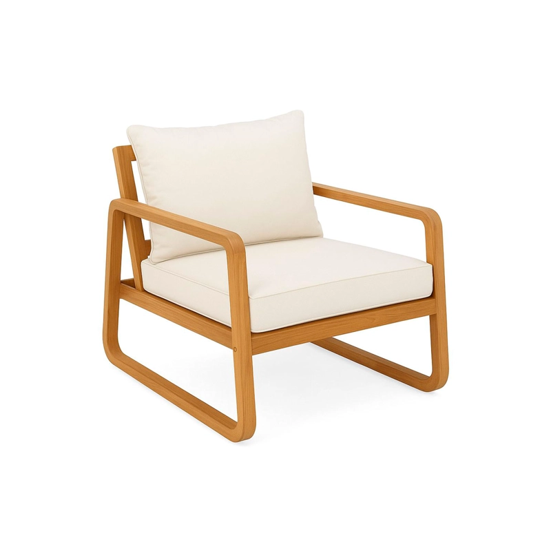 JUEGO DE LIVING RIPLEY HOME VINCENT ACACIA 311 CON MESA DE CENTRO - 4