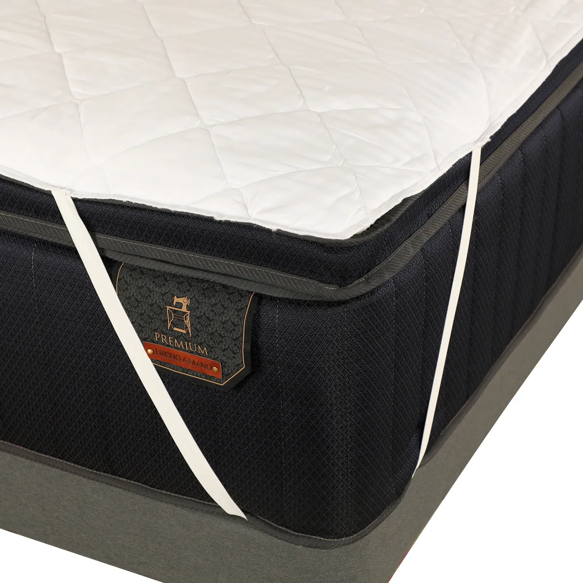 CAMA CIC DUPLEX EUROPEA 1 PLAZA + TOPPER + CUBRE COLCHÓN PREMIUM - 5