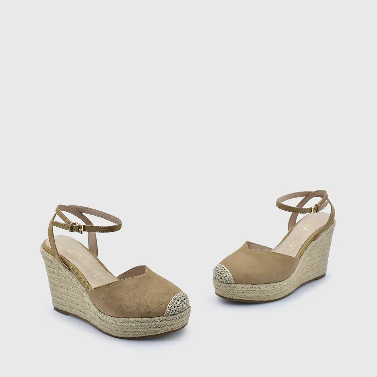 SANDALIAS MUJER CACHAREL CUERO AJON - 2
