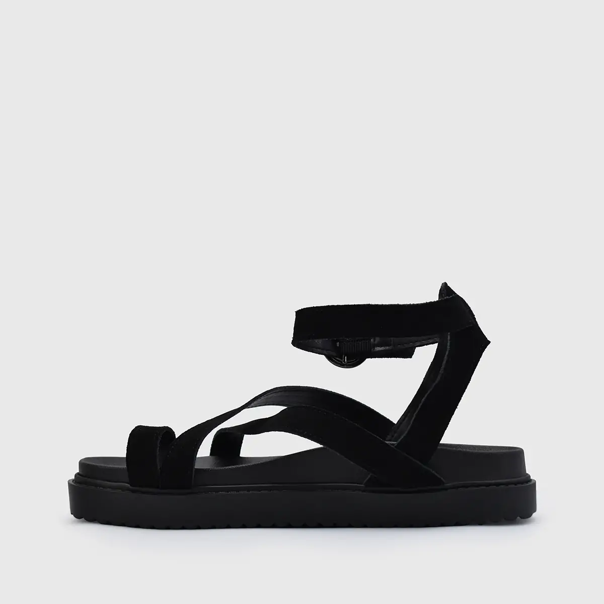 SANDALIAS MUJER BARBADOS CUERO BASCA - 3