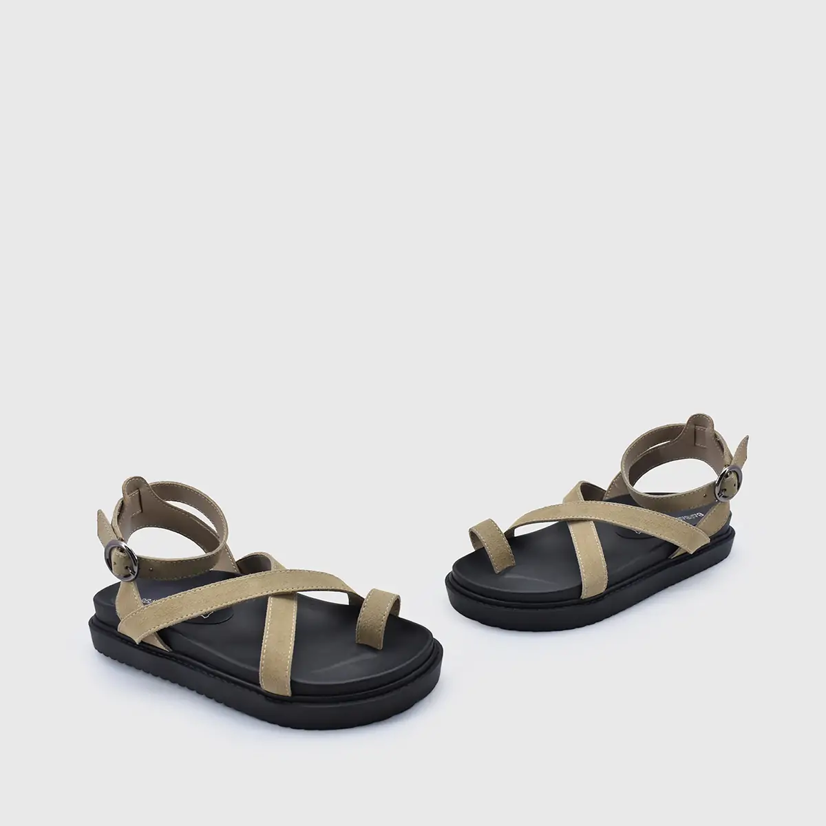 SANDALIAS MUJER BARBADOS CUERO BASCA - 2