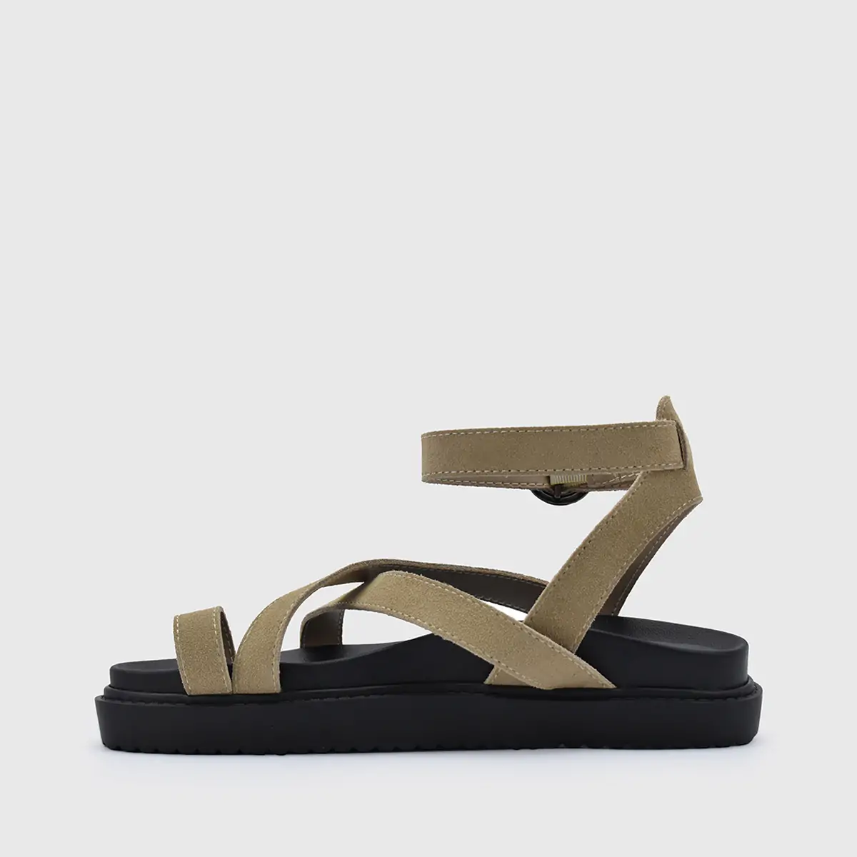 SANDALIAS MUJER BARBADOS CUERO BASCA - 3