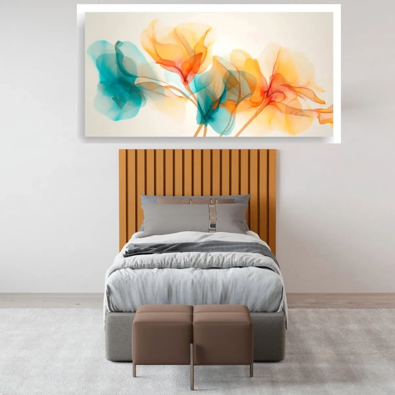 RESPALDO BE DESIGN OANEL SINGL MADERA CARAMELO - 4