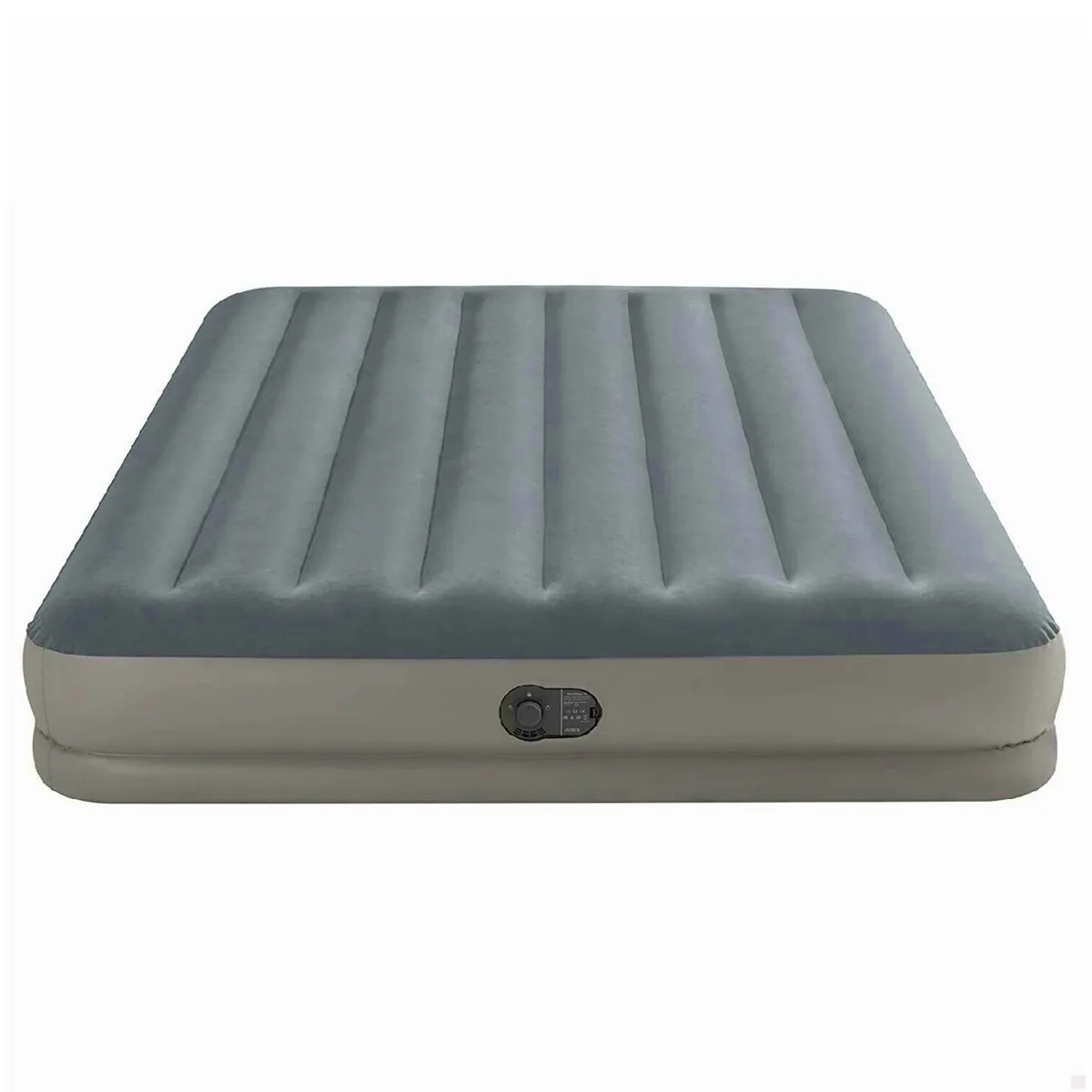 CAMA BE DESIGN INFLABLE ELÉCTRICA 2 PLAZAS GRIS - 2