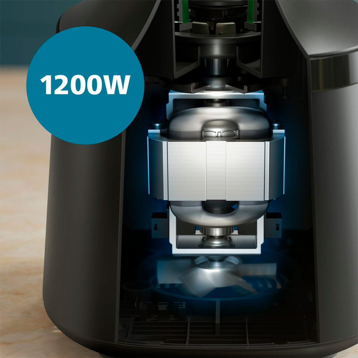 LICUADORA PHILIPS SERIE 3000 HR2263/90 1200W 1.5 LT - 4