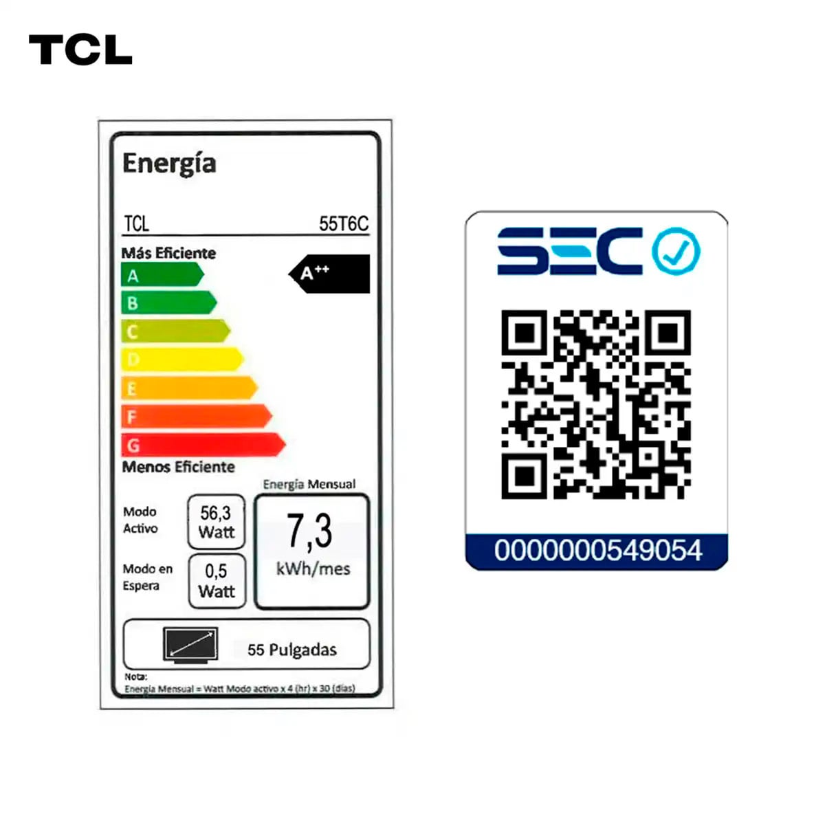 SMART TV TCL QLED 4K UHD 55” 55T6C - 12