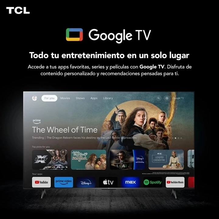 SMART TV TCL QLED 4K UHD 75” 75T6C - 6