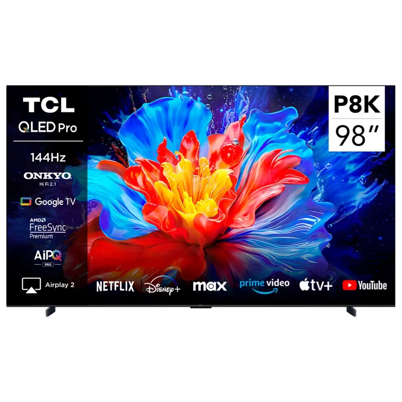 SMART TV TCL QLED 4K UHD 98” 98P8K - 2