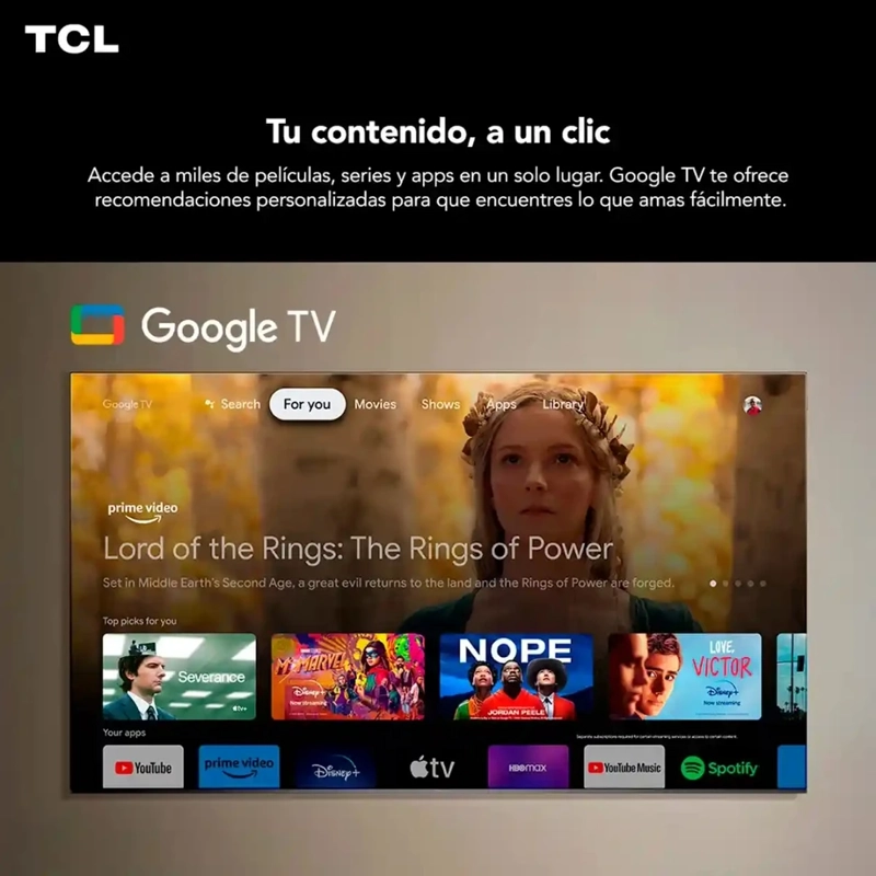 SMART TV TCL QLED 4K UHD 98” 98P8K - 10