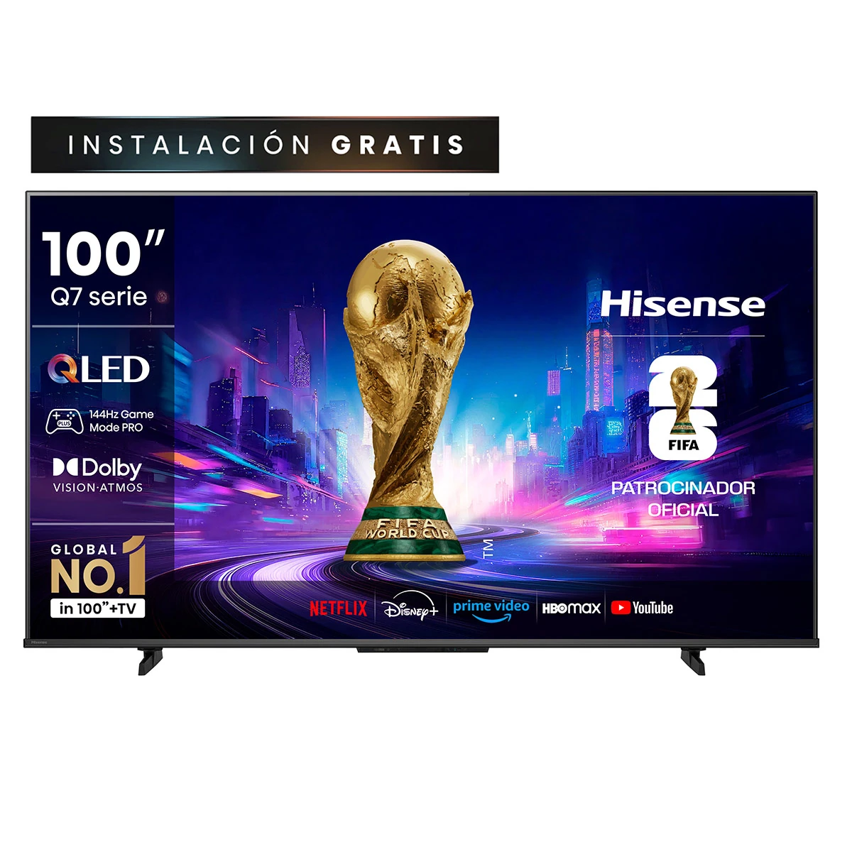 SMART TV HISENSE QLED 100 100Q7QG SMART TV - 2