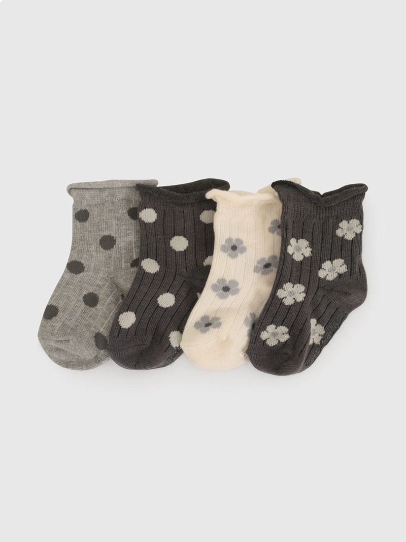 4 PACK CALCETINES NIÑA COLLOKY MARENGO