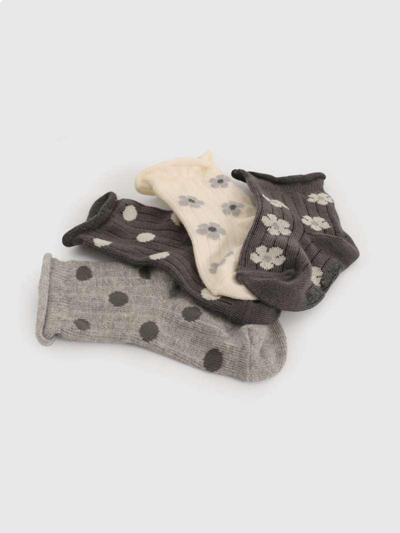 4 PACK CALCETINES NIÑA COLLOKY MARENGO - 2