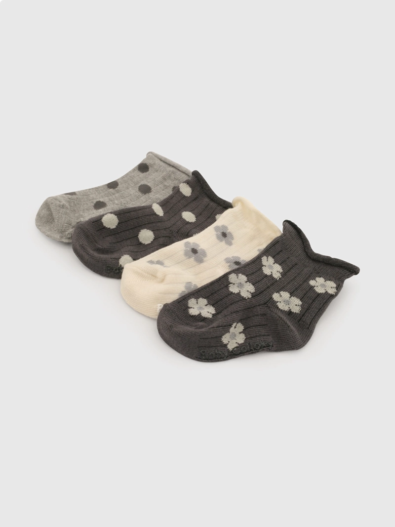 4 PACK CALCETINES NIÑA COLLOKY MARENGO - 3