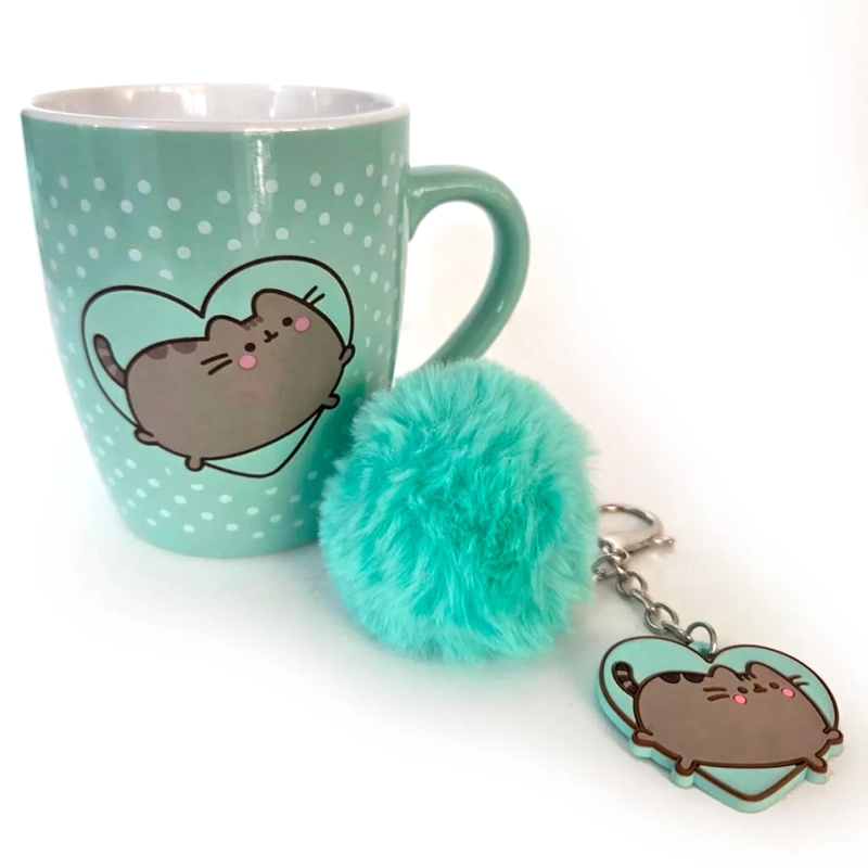 SET TAZÓN + LLAVERO PUSHEEN - 2