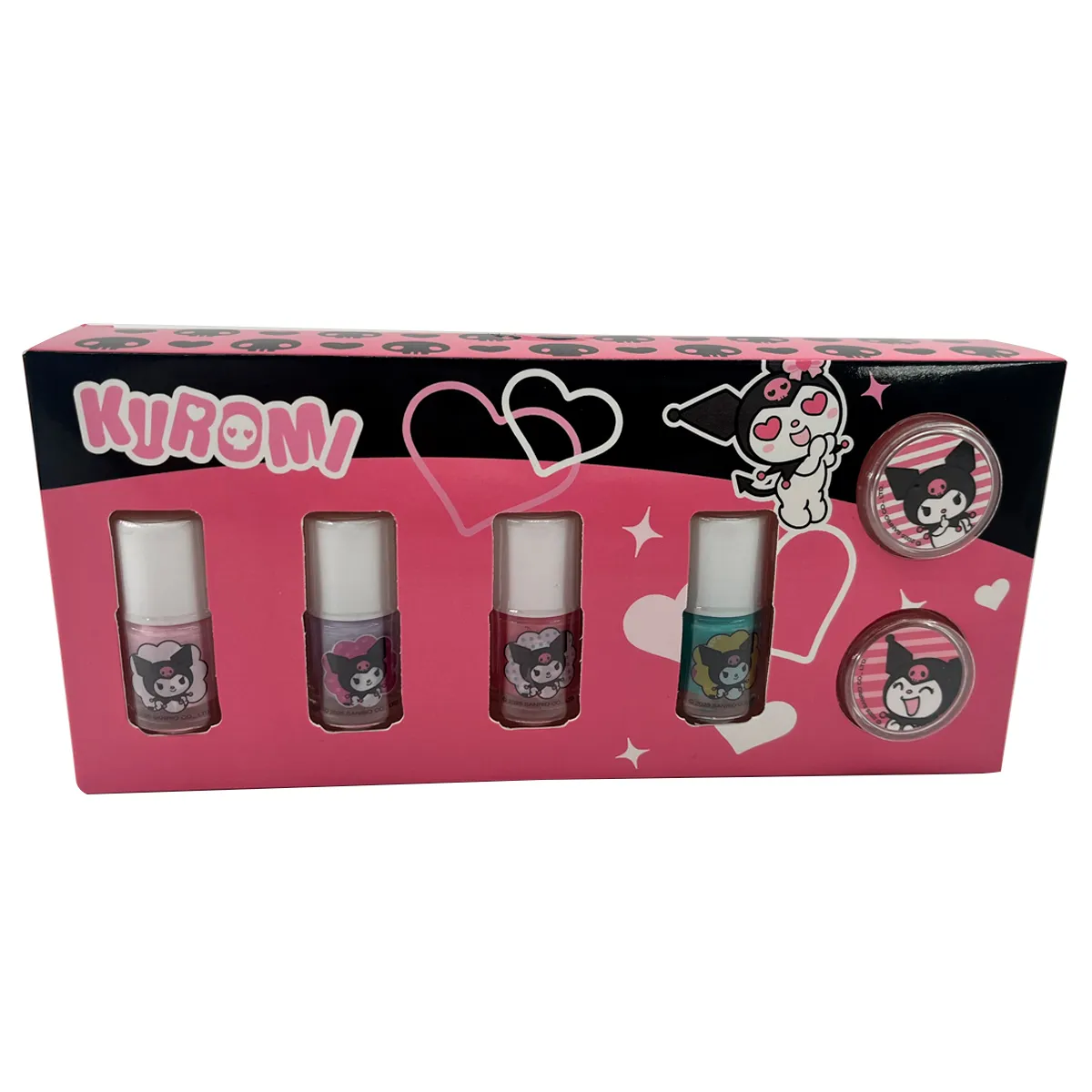 SET 4 ESMALTES KUROMI - 1