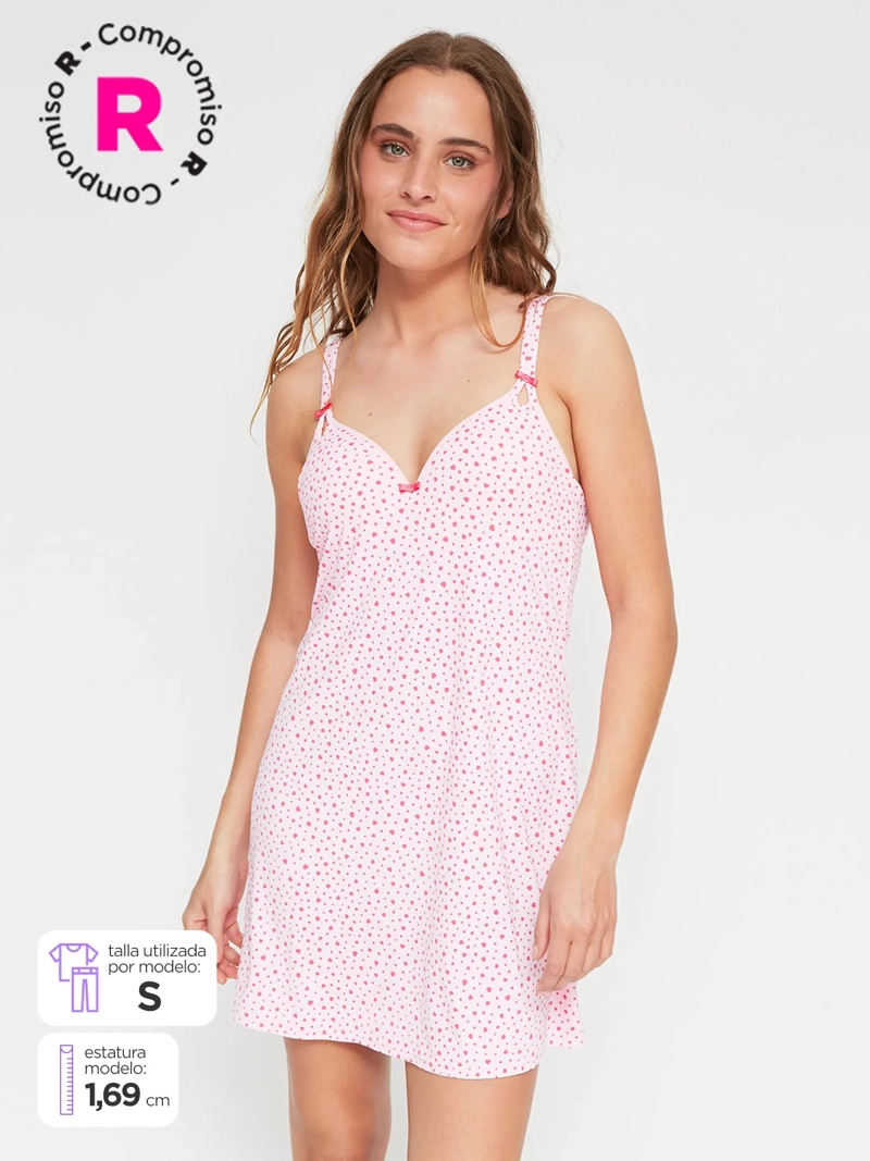 CAMISA  DE DORMIR MUJER INDEX BABY DOLL - 1