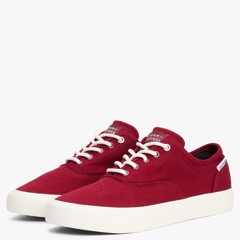 ZAPATILLAS HOMBRE TOMMY HILFIGER CASUALES ROJO FM0FM05400XJS - 2
