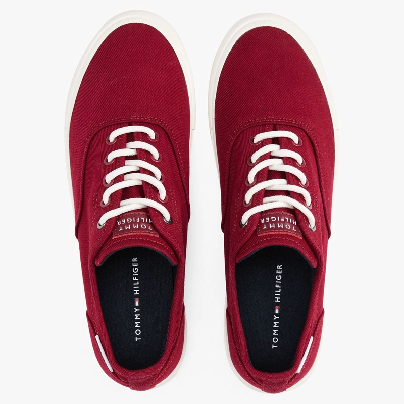 ZAPATILLAS HOMBRE TOMMY HILFIGER CASUALES ROJO FM0FM05400XJS - 4