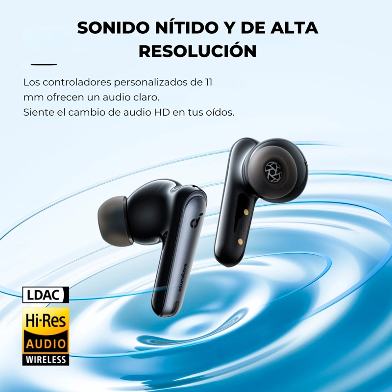 AUDÍFONOS SOUNDCORE TRUE WIRELESS LIBERTY 4 NC BLUETOOTH NEGRO - 5