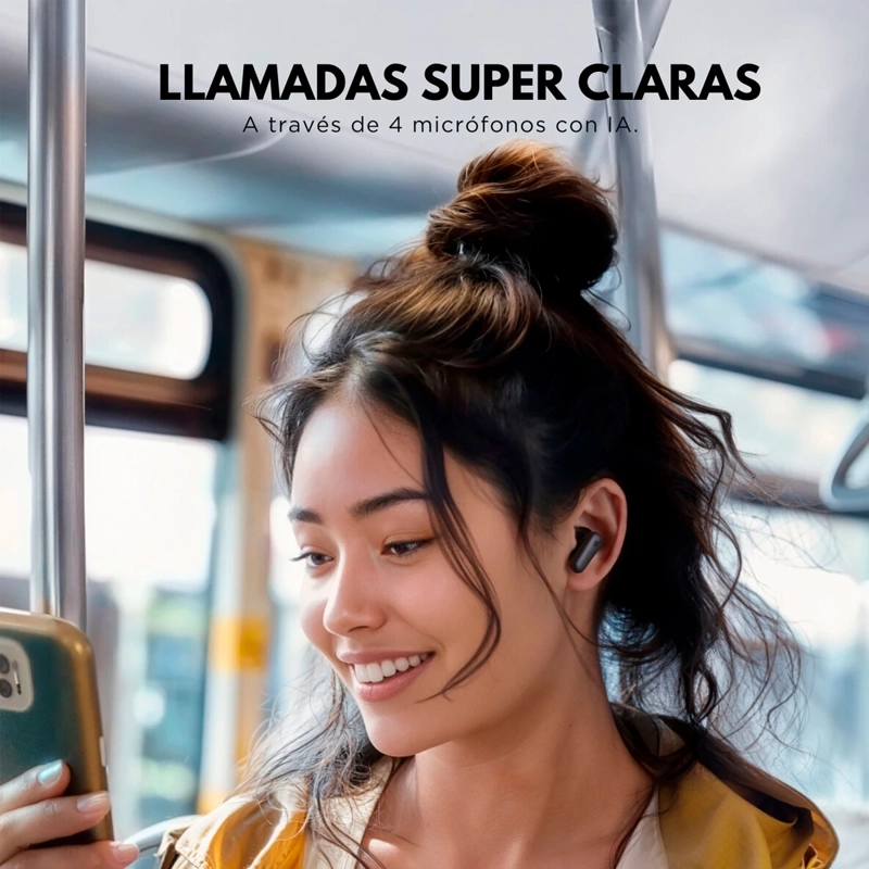 AUDÍFONOS SOUNDCORE TRUE WIRELESS P30I BLUETOOTH BLANCO - 8